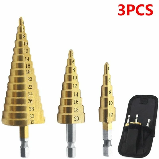 Hss Titanium Drill Bit 4-12 4-20 4-32 Drilling Power Tools Metal High Speed Stee