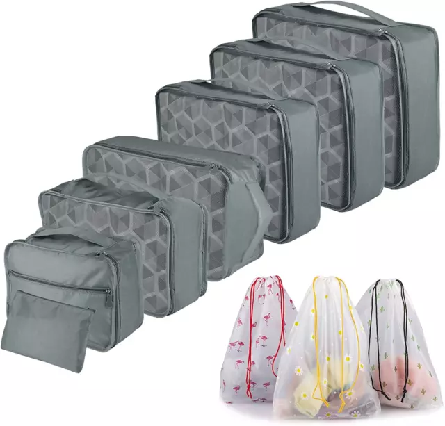 Organizer Valigie  Organizer Valigia Set Di 10 Borse Organizer Da Viaggio Imperm