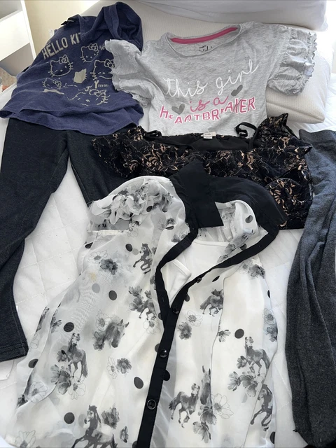Girls 6-7 years clothes bundle inc river island bargain tops