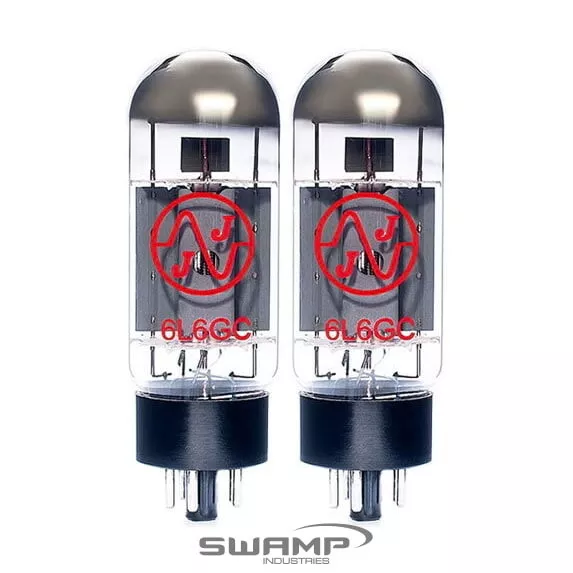 JJ Electronic 6L6 Power Tubes - Matched Pair - Beam Power Pentode for Amplifiers