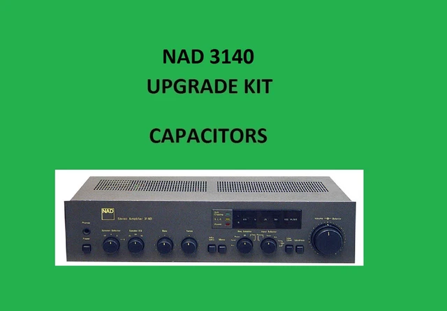NAD 1020 restoration recap upgrade kit repair filter capacitor rebuild