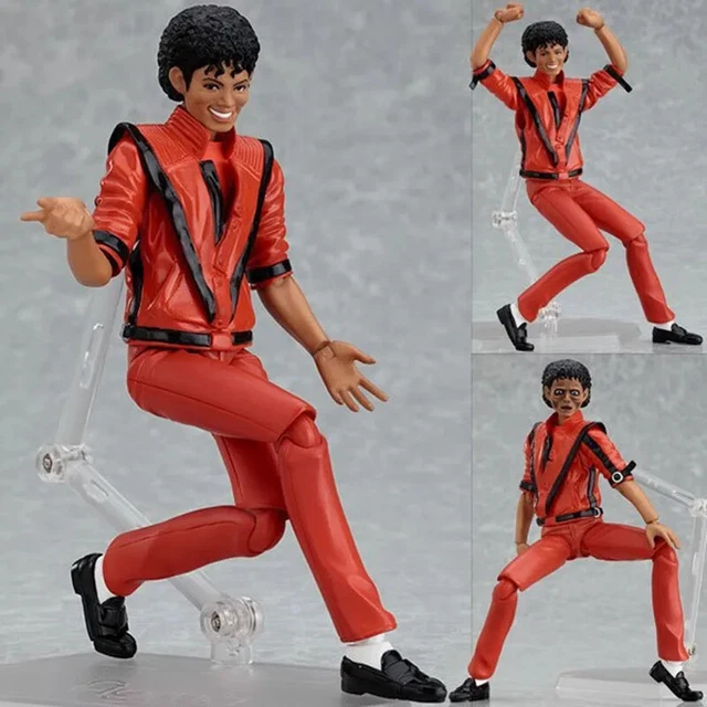 Figurine Michael Jackson Moonwalk - PVC Articulé - 14cm - Cadeau Fan