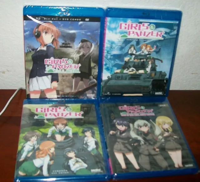 Girls Und Panzer Complete Tv Series Ova Anzio Battle Der Film Blu Ray Lot Picclick