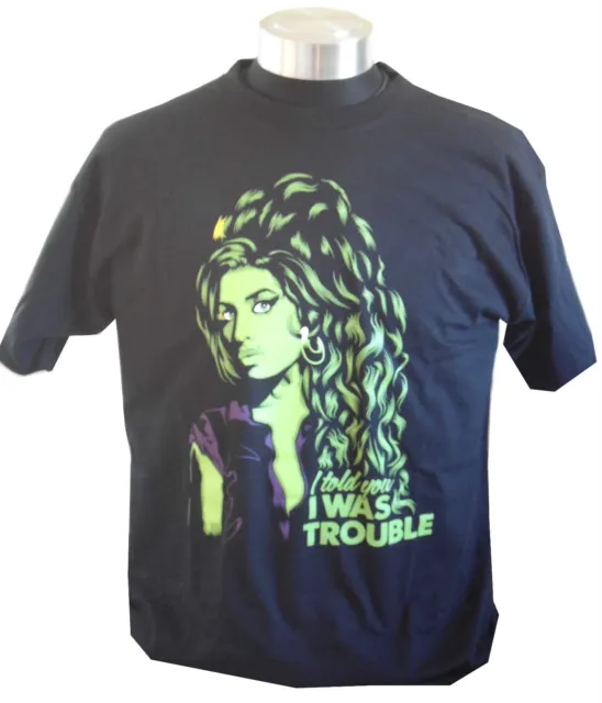 Amy Winehouse T-Shirt schwarz Gr. S-XL