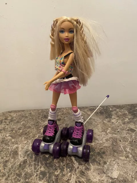 2006 My Scene Barbie Roller Girls Dolls x4.