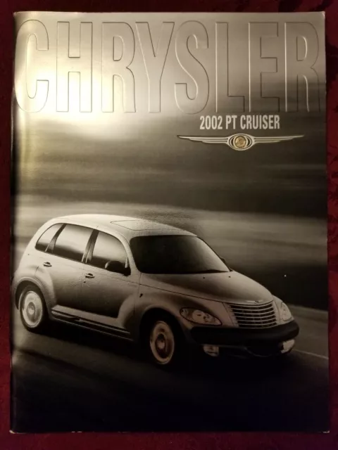 2002 Chrysler PT Cruiser Touring Limited sales brochure dealer auto literature