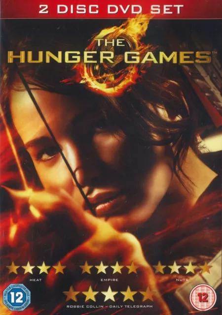 The Hunger Games (2012) 2-Disc Ensemble DVD, Jennifer Lawrence, Josh Hutcherson