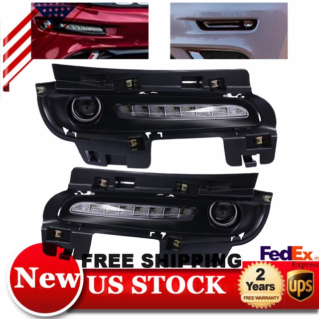FIT 20122016 JEEP Grand Cherokee SRT8 LED DRL Daytime Running Fog