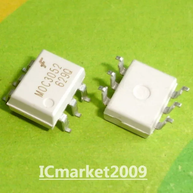 50 PCS MOC3052SR2M SMD MOC3052S MOC3052 Random-Phase Optoisolators Triac Drivers