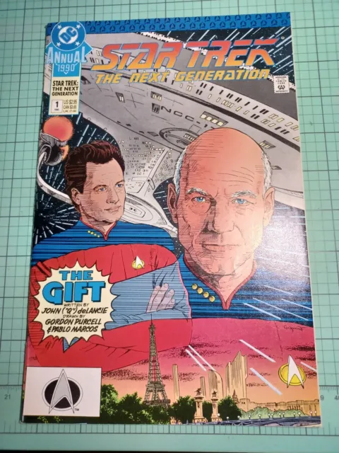 Star Trek the Next Generation Annual #1 1990 DC Comics c184