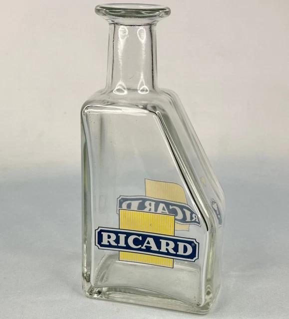 VINTAGE FRENCH RICARD Pastis Glass Water Bottle Table Carafe Perfect