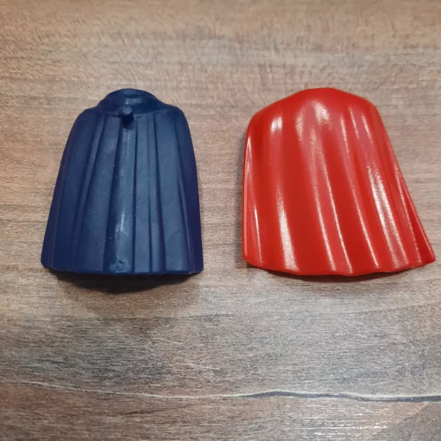 Lot de 2 capes playmobil chevaliers