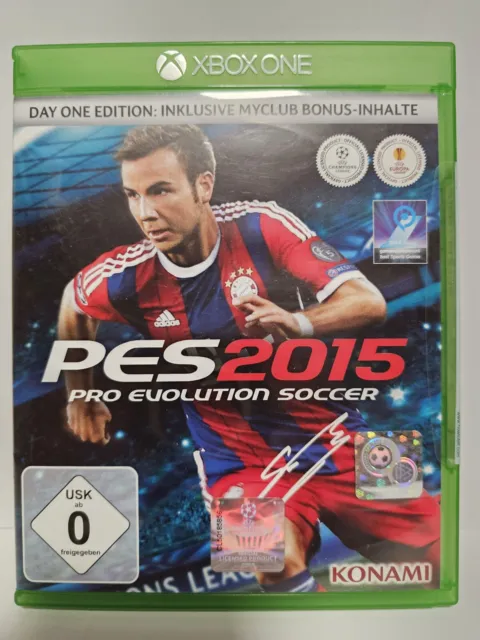 Pro Evolution Soccer 2015-Day One Edition (Microsoft Xbox One, 2014)