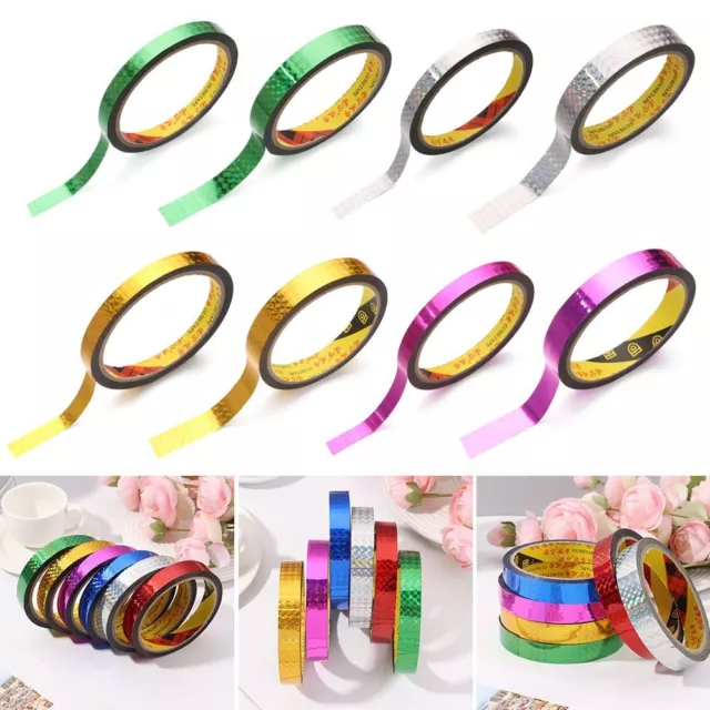 Scrapbooking Tools Decorative Sticky Stickers Laser Tape Shiny Wrapping Tape