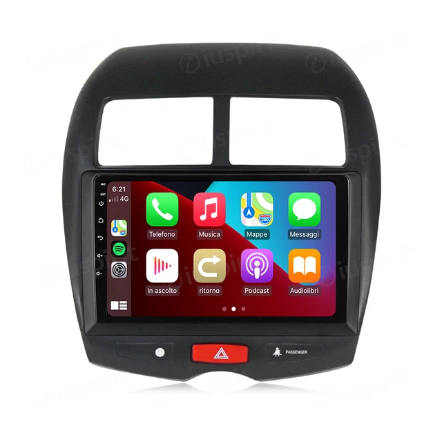 Para Mitsubishi ASX 1 2010-2016 2016-2022 para C4 Peugeot 4008 Radio de