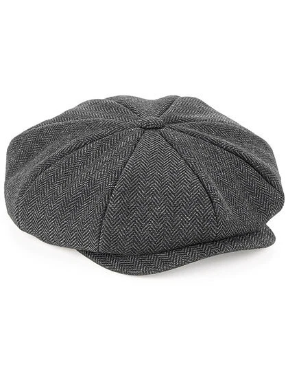Heritage Baker Boy Cap Baseball Cap Vintage Slugger Rockabilly Heringbone Twill