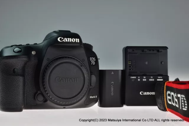 Canon EOS 7D Mark II 20.2MP Digital Camera Body Shutter Count 10314 Excellent