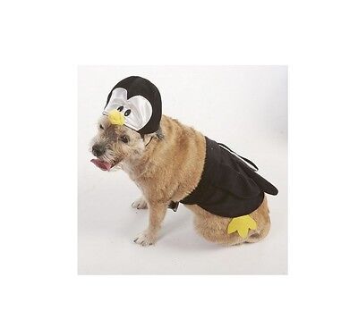 Costume Halloween Pinguino Per Cani - XS - ML - 2 PC Set