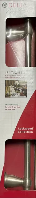 Delta Coordinates Lockwood Collection Stainless Steel 18” Towel Bar 79018SS