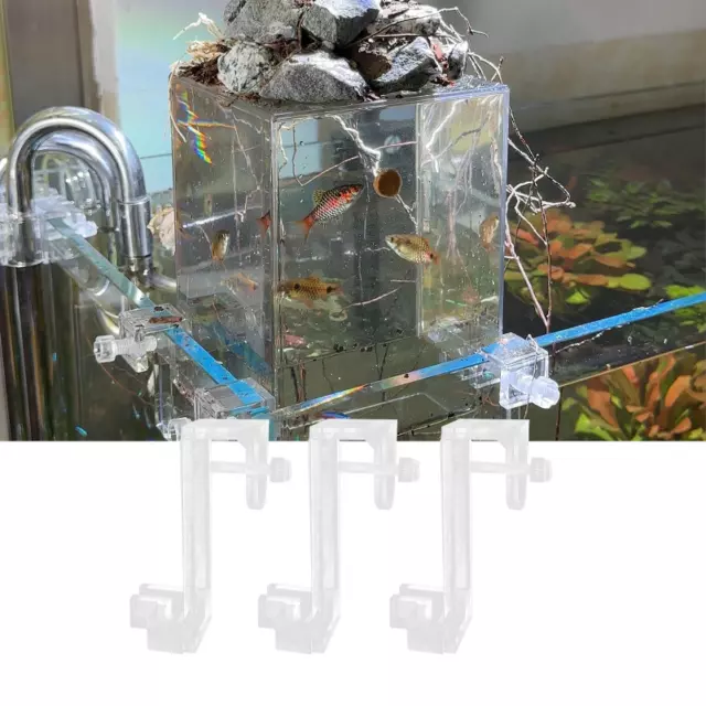 3* Negative Pressure Fish Tank Bracket Desktop Aquarium Accessory