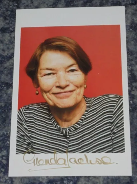 Glenda Jackson -Labour M.p / Actress  - Postcard  Photo  Signed -