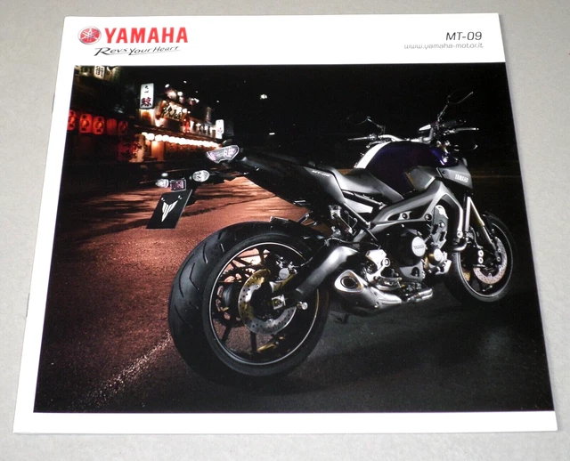 YAMAHA MT-09 - Depliant brochure di vendita originale