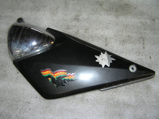 Protection De Chaîne Avec Logo Noir IBEX Compatible Suzuki GSF 600/650 Bandit - Acier Inoxydable