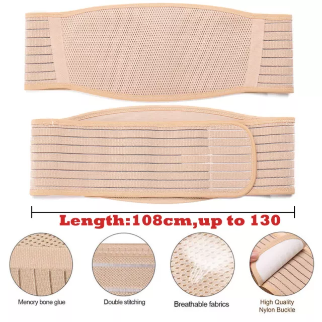 Maternity Pregnancy Belt Lumbar Back Support Waist Lumbar Belly Band Bump Brace 2