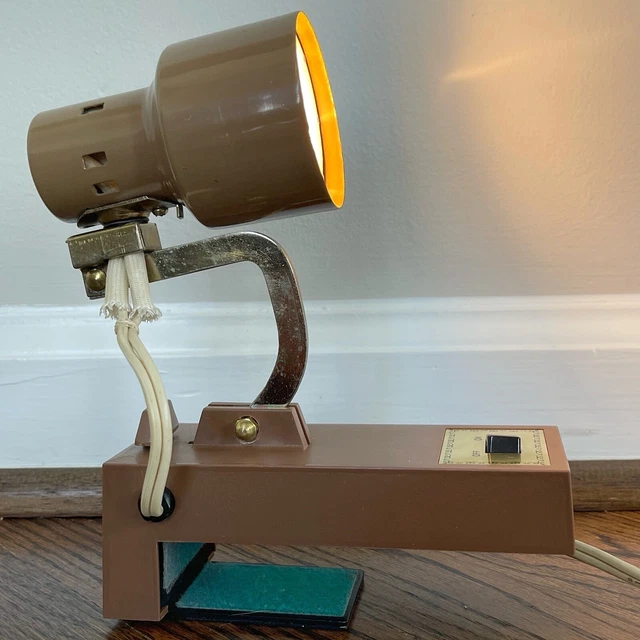VINTAGE 1960S HAMILTON Industries Mid Century Modern Desk Lamp Light