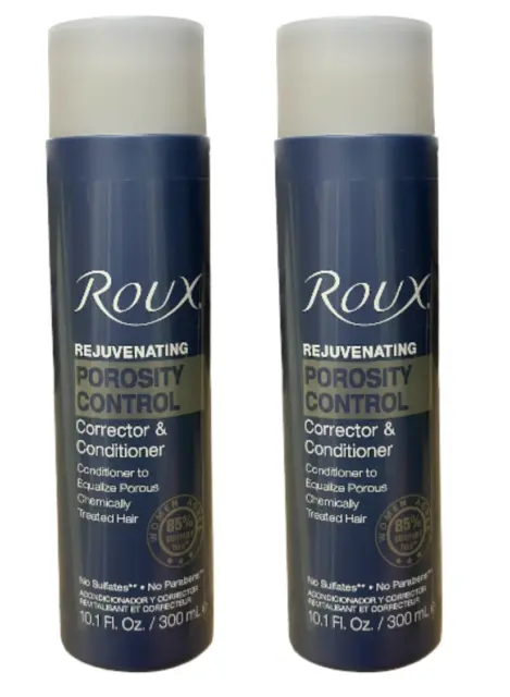 Roux Anti-Aging Porosity Control Corrector & Conditioner 10.10 oz PACK OF 2