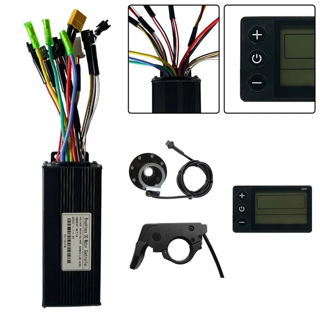Kit Contrôleur 24V 250W Pour Vélo électrique – Avec Poignée Accélérateur, Protection Multiple, Robuste
