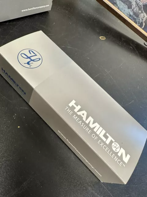 HAMILTON 1mL Gastight Glass Syringe #1001LTN Cemented 2