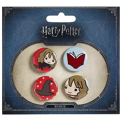 Harry Potter Official Chibi Hermione Sorting Hat Button Pin Badge Jewellery