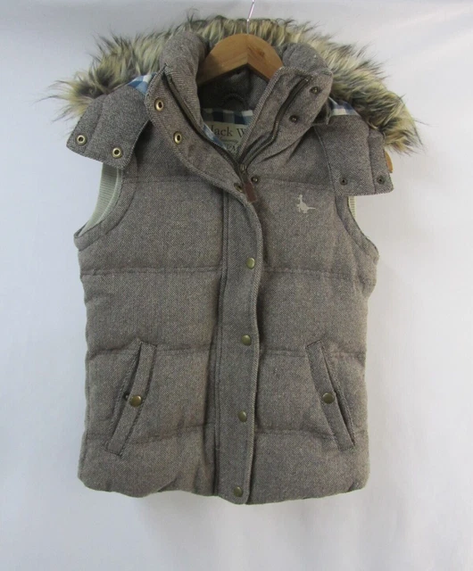 Jack wills tweed gilet online
