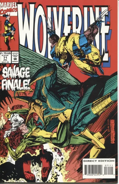 Wolverine #71 Marvel Comics July Jul 1993 (FNVF)