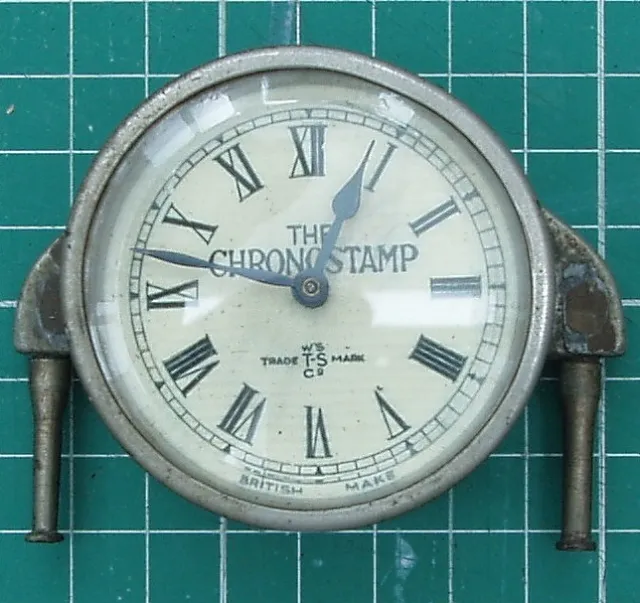 Unusual Chronostamp Made by the Warwick Time Stamp Co.