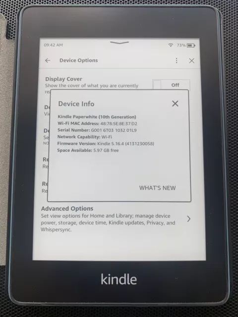 Amazon Kindle 10th Generation 8GB