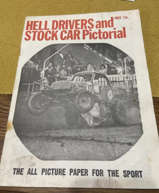 Hell Drivers And Stock Car Pile Pictorial No2  1972 White City Circuit Mancheste