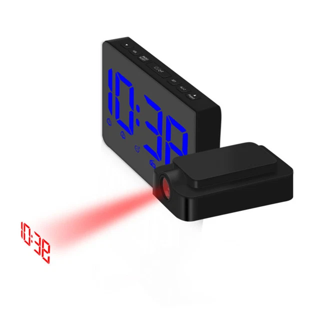 Multi Function Clock Night Light Clock Projectable Clock Desktop 3