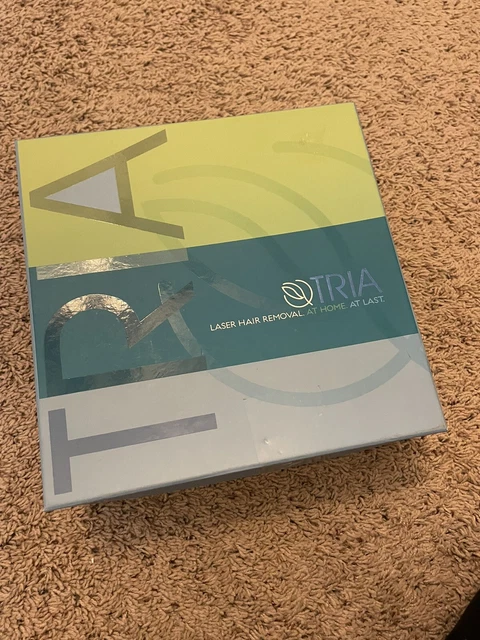 Tria Beauty Home Permanent Hair Removal Laser System With Charger Working