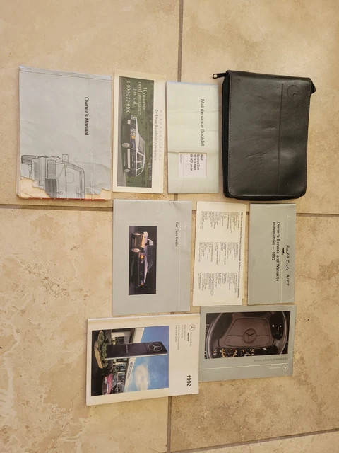 2015 MERCEDES BENZ C CLASS MODELS Owners Operators Manual SET