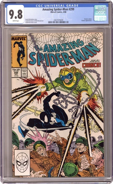 Amazing Spider-Man #299 CGC 9.8 1988 2087979009 1st app. Venom (cameo)