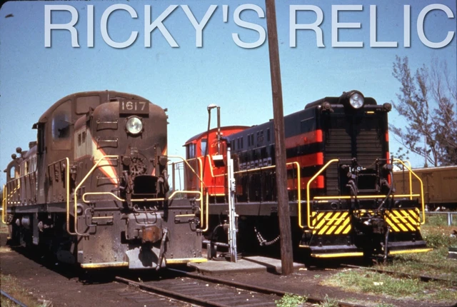 Duplicate Slide SAL 1617 AL RS2/1481 BLW RS12 Seaboard Air Line Palmetto FL 1957