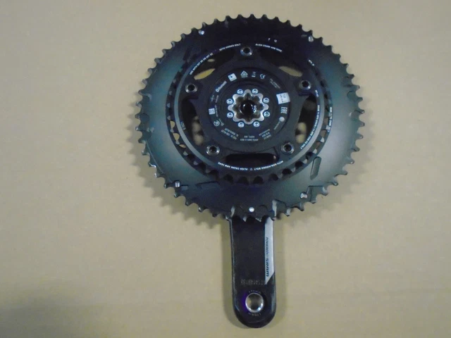 Quarq DZERO Straßenleistungsmesser 170 mm 52./36T schwarz ¬ 2