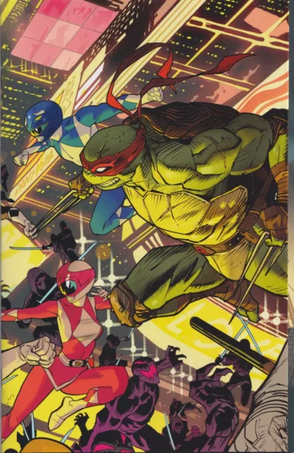 Mighty Morphin Power Rangers / Teenage Mutant Ninja Turtles #1 (Mora Gatefold)