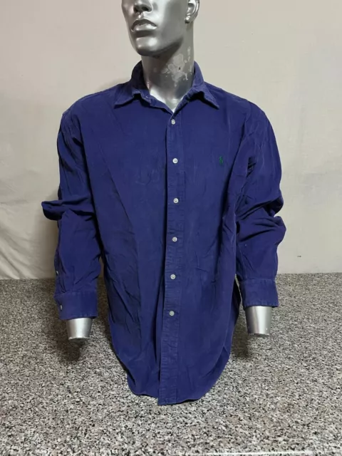 Camicia Ralph Lauren Polo Sweatshirt Sweater Uomo Man Viola Purple C-772