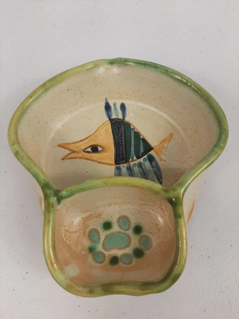 Luis Soares Ceramicarte Cascais Serving Dish Hand Painted Portuguese Fish
