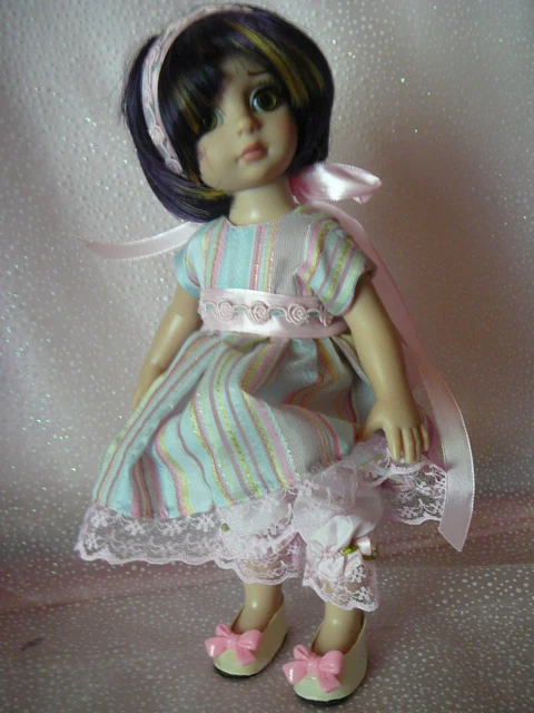 Robe Charmante Pour Poupée Ellowyne Wilde Tonner - Motif Couture, Neuve