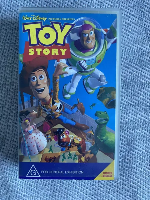 Toy Story Disney Original Classic Limited Release Vintage VHS Video Tape