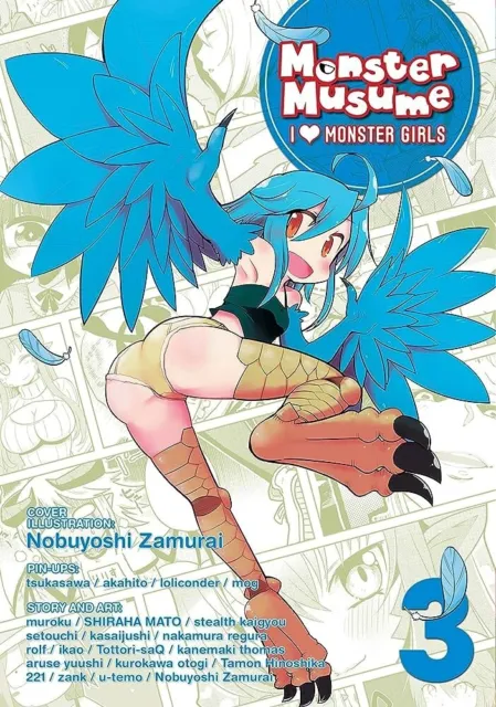 Monster Musume: I Heart Monster Girls Vol. 3 Manga